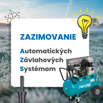 Zazimovanie závlahy